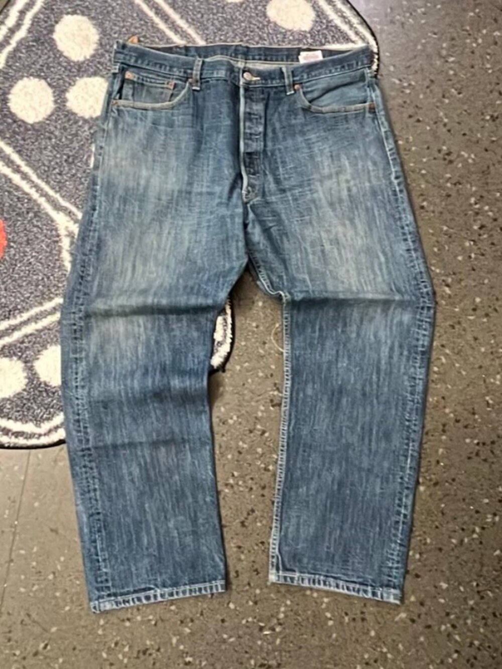 Levi's 501 Blue Denim Jeans – Size 32 – Vintage